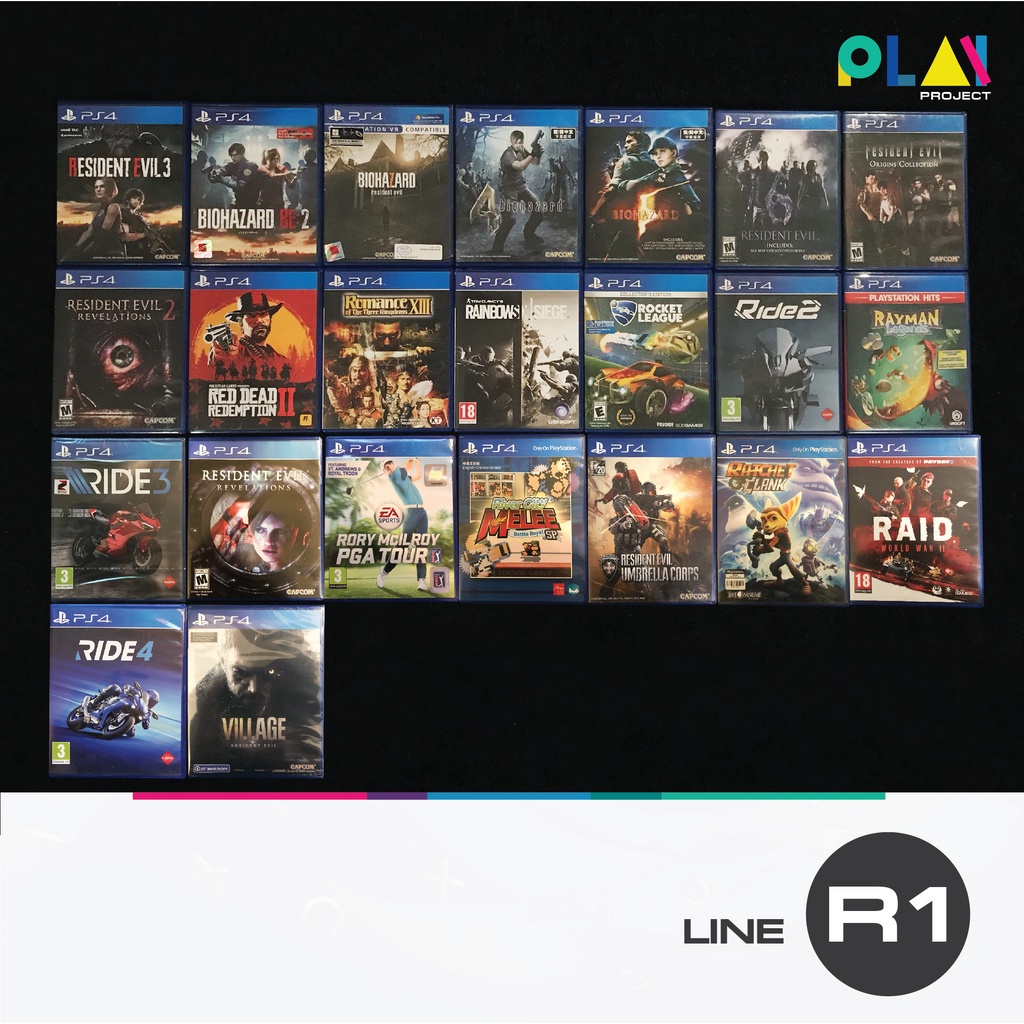 YS เกม PS4 มือสอง กว่า 100 เกม (รายชื่อตัวอักษร R ) [มือสอง] [มือ2] [เกม Playstation]