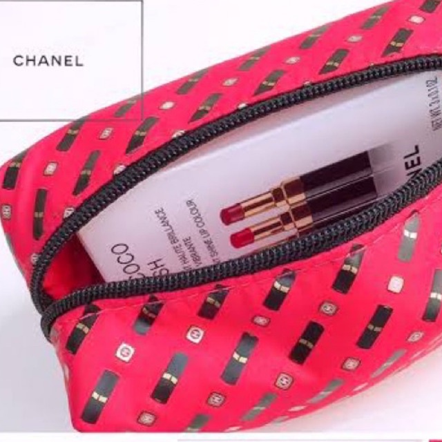ชาแนล CHANEL Pouch Rouge COCO Flash Duty Free Shop Limited Edition ใหม่