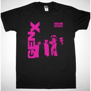 เสื้อยืดผ้าฝ้ายพิมพ์ลาย เสื้อยืดแขนสั้น พิมพ์ลาย Generation X Kiss Me Fatal Billy Idol Sigue แฟชั่นฤดูร้อน สําหรับผู้ชาย