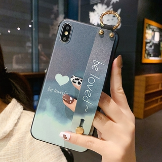 เคสโทรศัพท์มือถือ พร้อมสายคล้องมือ สําหรับ Huawei P20 P20 Pro P30 P30 Pro P30 Lite / Nova4E P40 P40 Pro P40Lite / Nova7I / Nova6Se Nova3I / Nova5I