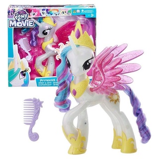 พร้อมส่งทุกสี✤☬Hasbro My Little Pony Shining Cosmic Princess ตุ๊กตาเรืองแสงเครื่องประดับส่งของขวัญวันเกิดสาว E0190