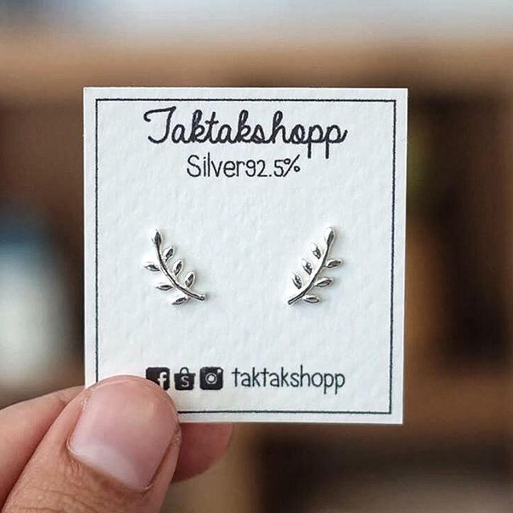 Studs earring silver925