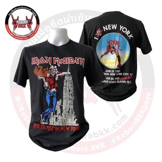 เสื้อวง Iron Maiden ลิขสิทธิ์แท้100% ลาย ice Is Nice (มีสกรีนหลัง)