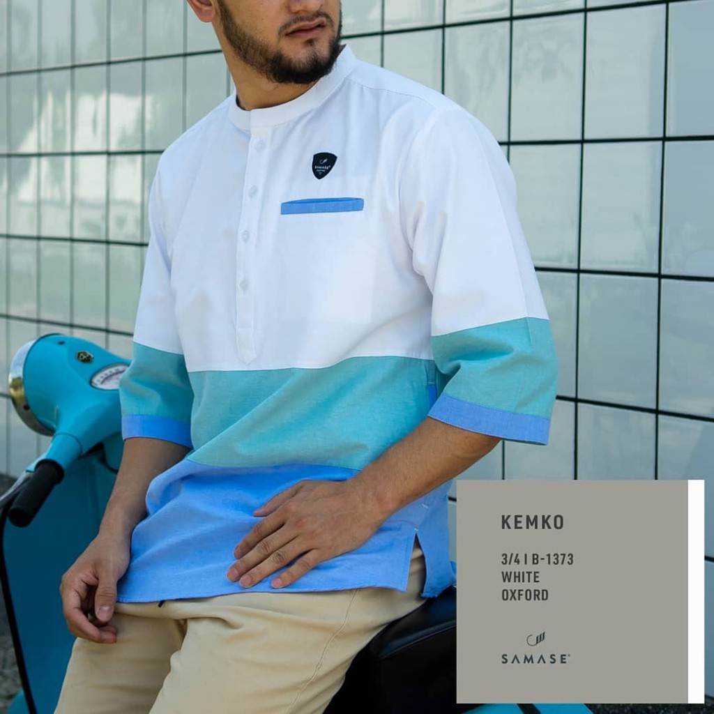 (can Pay In Purpose) Kemko 3 / 4 B1373 รองเท้าผ้าใบลําลองสีขาว