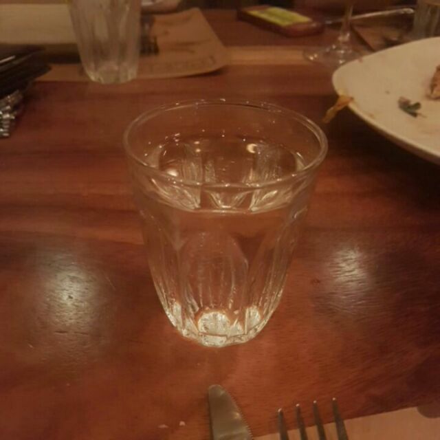 Glass of water