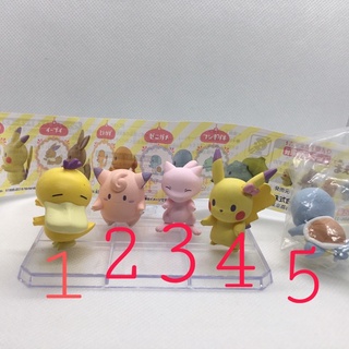 ฟิกเกอร์ โมเดล โปเกมอน ของแท้ สูง 1.4 นิ้ว Pokemon Mae Narae March Figure Bandai