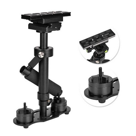 ไม้กันสั่น S60 Gradienter มือถือ Stabilizer Steadycam Steadicam พร้อมกล้องวิดีโอ