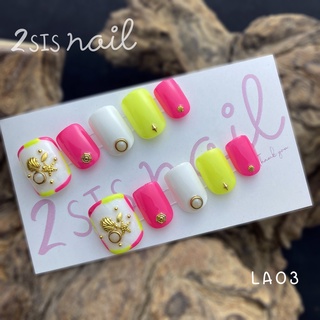 [พร้อมส่ง] เล็บเจลสำเร็จรูป 💅🏻 LA03