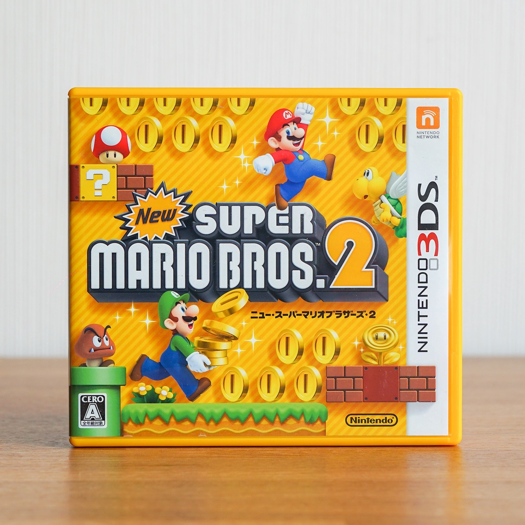 ตลับแท้ Nintendo 3DS : New Super Mario Bros.2 มือสอง โซนญี่ปุ่น (JP)