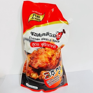 ซอสเคลือบไก่ สูตรพริกเกาหลี ขนาด 1000 กรัม ตราเพียวฟู้ดส์