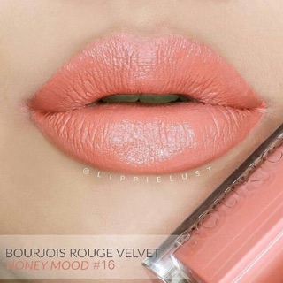 สีสวย Bourjois Rouge Edition Velvet  #16 honey mood 7.7ml