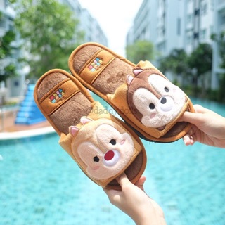 รองเท้าใส่ในบ้าน พื้นบาง Chip ชิพ &amp; Dale เดล Tsum Tsum ซูมซูม