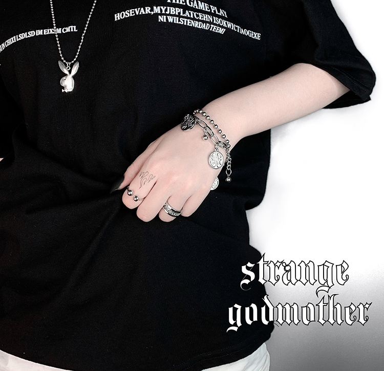 สร้อยข้อมือแฟชั่นสไตล์ฮิปฮอป - รูปที่ 2