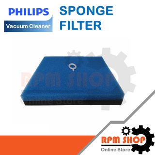 SPONGE FILTER แผ่นกรองเครื่องดูดฝุ่น สำหรับเครื่องดูดฝุ่น PHILIPS รุ่น FC9350 , FC9351