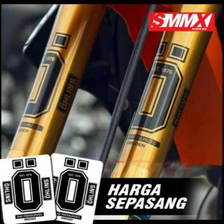 สติ๊กเกอร์ Usd Ohlins แบบยืดสไลด์ได้