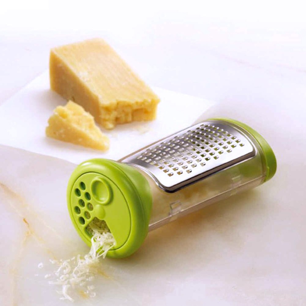 Telecorsa อุปกรณ์ขูดชีส ที่ขูดชีสสแตนเลส รุ่น Portable-cheese-vegetables-mince-00e-J1