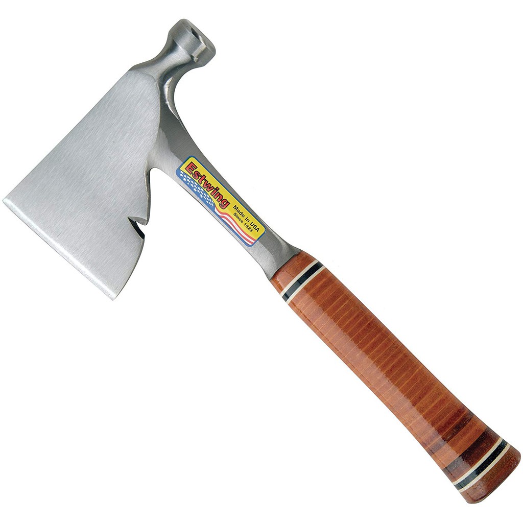 ขวานและค้อนในด้ามเดียวกัน Estwing Carpenter's Hatchet Axe + Hammer 2in1 - Made in USA ทำจากเหล็กท่อน