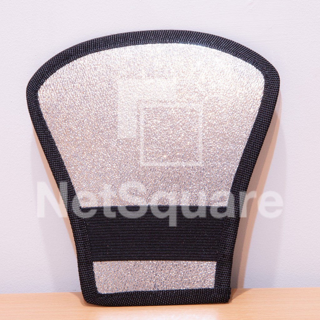 Flash Bounce Reflector Diffuser แผ่นกระจายแสง แผ่นสะท้อนแสงแฟลช ถ่ายรูป
