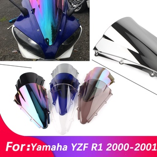 บังลมพลาสติก ABS อุปกรณ์เสริม สําหรับรถจักรยานยนต์ YAMAHA YZF-R1 1000 YZFR1 2000-2001