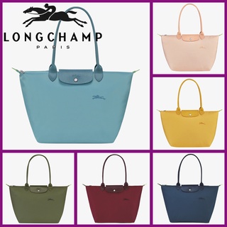 ราคา【ของแท้100%】 Longchamp Le Pliage Eco-friendly color series กระเป๋า กระเป๋าถือผู้หญิง  กระเป๋าชอปปิ้ง กระเป๋าลองชอม