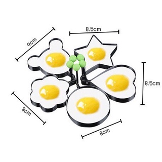 แม่พิมพ์ทอดไข่ เเพนเค้ก แบบสแตนเลส แม่พิมพ์ครัวทำอาหาร ไข่ดาว ไข่เจียว#C041