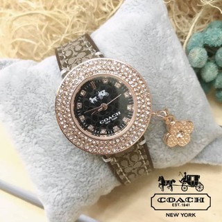 นาฬิกาCoach สายหนัง หน้าปัด32mm