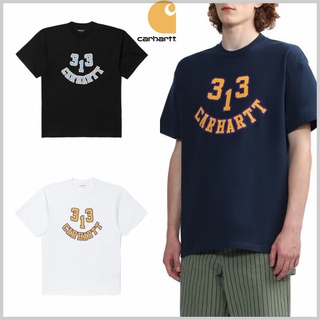 เสื้อยืดแขนสั้น พิมพ์ลายโลโก้ Carhartt WIP ดิจิทัล แฟชั่นฤดูร้อน สําหรับผู้ชาย