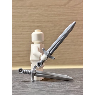 LEGO parts : knight sword ดาบอัศวิน จาก 21325 medieval blacksmith (ไม่รวมมินิฟิกเกอร์สีขาว)