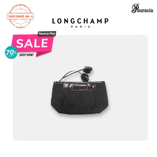 [ Longchamp ] กระเป๋าของผู้หญิง รุ่นLC-493-4987-001 Clutch Black *Paurasia ปอเรเซีย