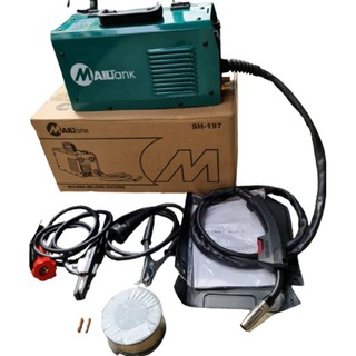 Malltank ตู้เชื่อมMIG/MMA250 (WELDING MACHINE) SH-197 แถมฟรี!! ลวดเชื่อมฟักคอร์1KG. 1ม้วน