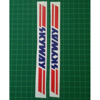 สติกเกอร์ใส ลายส้อม BMX Skyway TA สําหรับตกแต่ง