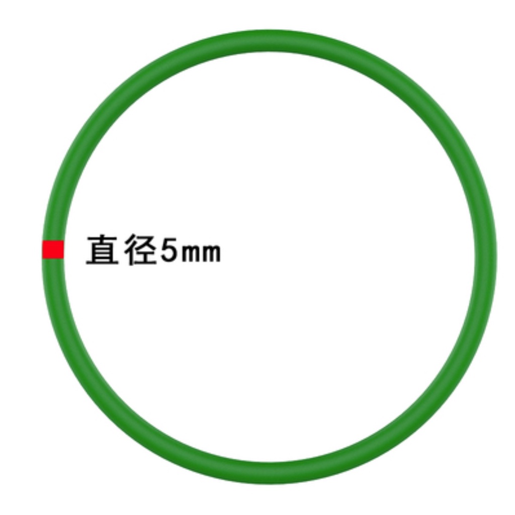 2pcs Perimeter200310mm Thickness5mm Seamless PU Round Belt