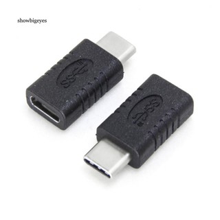 Sge_usb 3.1 Type-C ตัวผู้ เป็น ตัวเมีย อะแดปเตอร์เชื่อมต่อข้อมูล ขยาย ปลั๊กแปลง