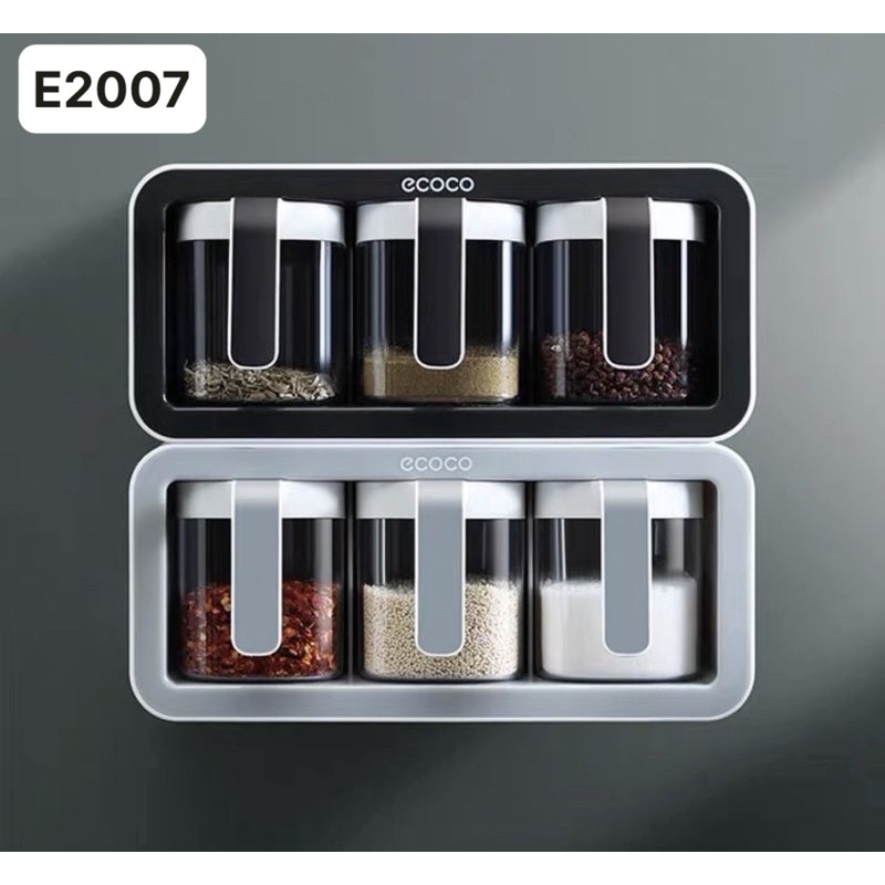 ECOCO WALL MOUNTED SPICE BOX SET
