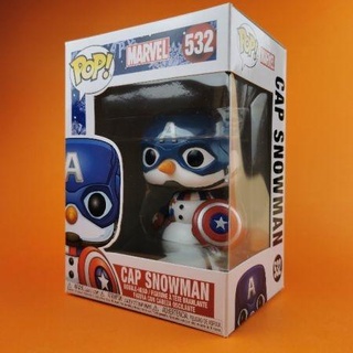 Funko POP Cap Snowman (Captain America) Marvel Holiday 532