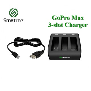 SMATREE 3-slot Channel Battery Charger for GoPro Max