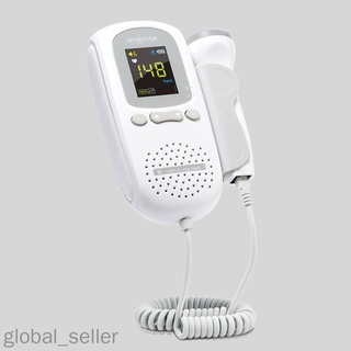 Xiaomi Mijia Andon Doppler เครื่องตรวจจับการเต้นของหัวใจทารกในครรภ์ FD-600G 2.0MHz เซ็นเซอร์ขั้นสูง