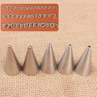Icing Piping Pastry หัวฉีดสําหรับเค้ก F Ondant Decor Confectionery ดอกไม้ครีมหัวฉีด Gadgets ครัว