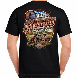 ขายดี!เสื้อยืด ลาย Sturgis Motorcycle Rally สไตล์วินเทจ คลาสสิก 2022S-5XL