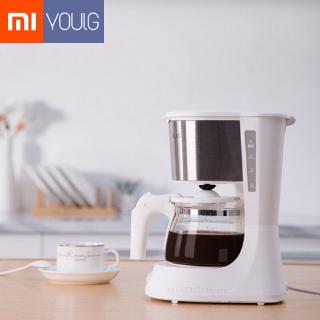 Xiaomi YOULG Drip Coffee Machine 625ml Large Capacity Simple Operation Coffee Dissolver Coffee Machine for Home Office