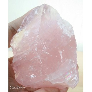 หินโรสควอตซ์ก้อนธรรมชาติ(Rose Quartz)