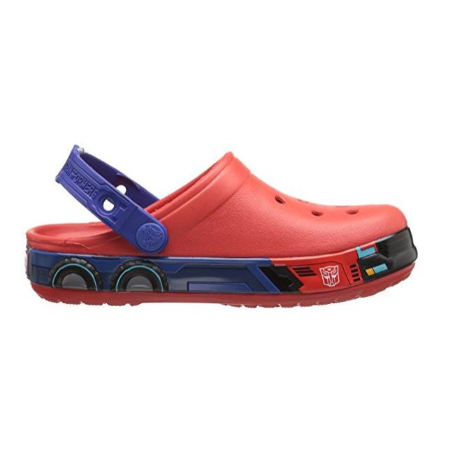 สลิปเปอร์ รองเท้าแตะเด็ก CROCS รองเท้าลำลองเด็กผู้ชาย Crocs CB Transformers Optimus Prime Clog (Toddler/Little Kid)  ไซส