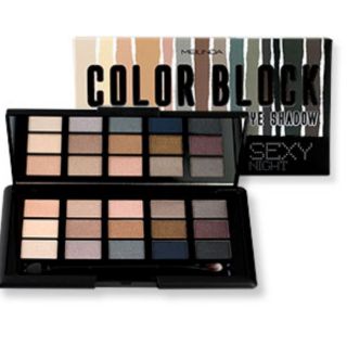 Mei Linda Color Block Eye Shadow 15g #MC3074-02 Sexy Night อายชาโดว์พาเลท 15 สี