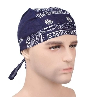 NEBULANEST หมวกโจรสลัดกีฬากลางแจ้งมะเร็ง Chemo หมวกผ้าฝ้าย Elastic Headscarf Bandana