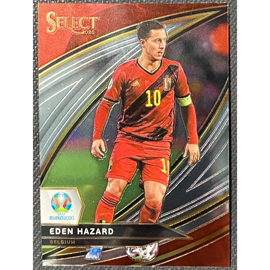 Panini Soccer Card Euro 2020 เลือก Eden Hazard Belgium 178 Field Level