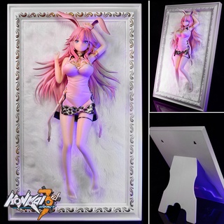 Figure ฟิกเกอร์ Honkai Impact 3rd Gakuen Genshin เก็นชินอิมแพกต์ Sakura Yae เย ซากุระ ชุดจีน 1/8 White Photo Frame สีขาว