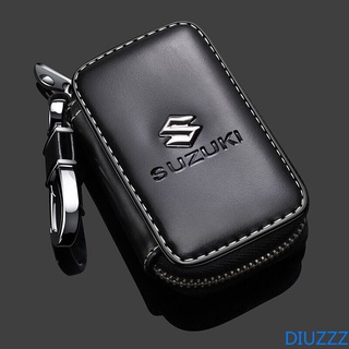 เคสกุญแจรีโมทรถยนต์ หนังแท้ อเนกประสงค์ สําหรับ Suzuki Jimny Ertiga Ciaz Celerio Aerio Equator Forenza Reno Vitara XL-7 Verona Kizashi Ignis SX4