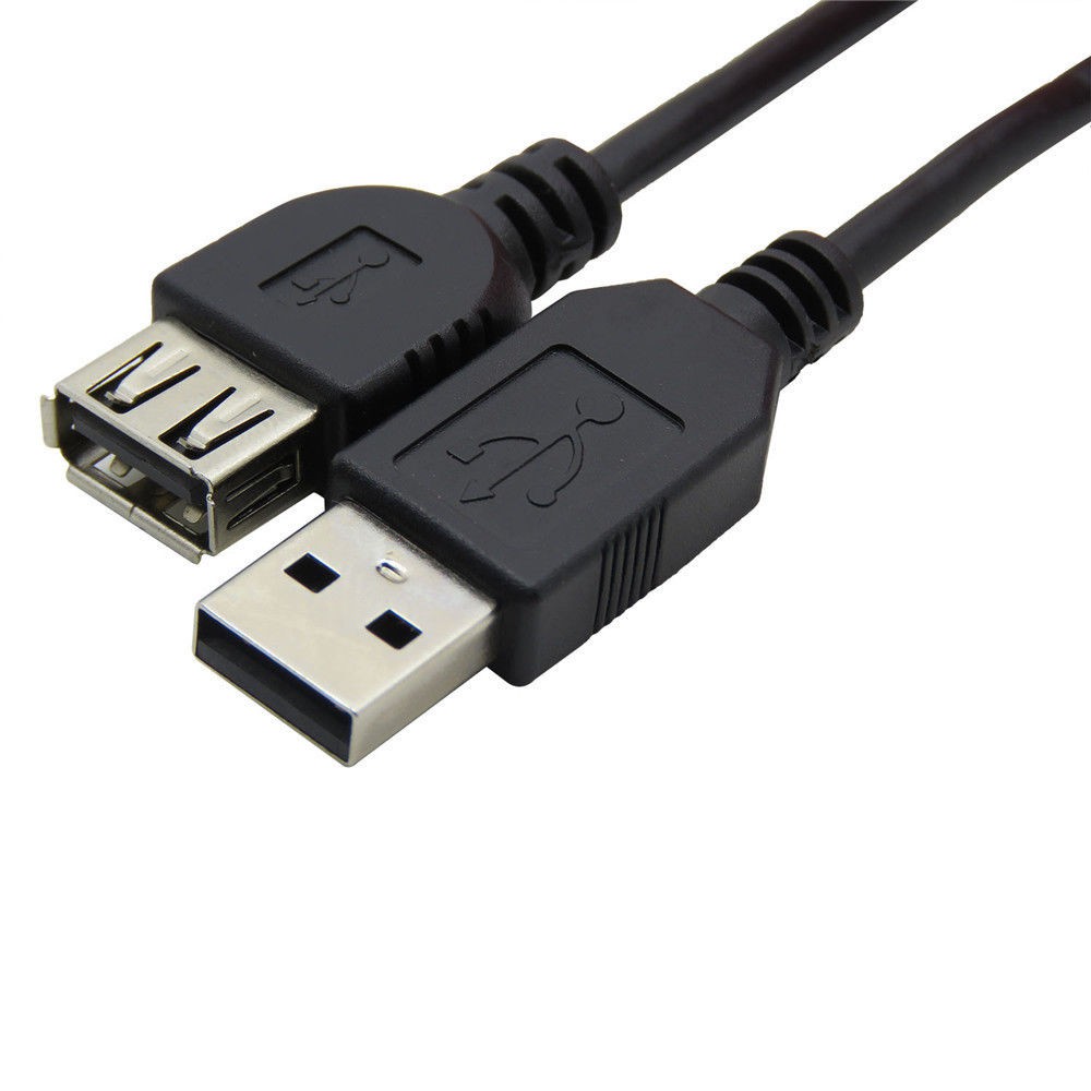USB 2.0 Cable Extention USB Cable V2.0 M/F สายต่อยาว M/F 0.3M 0.5M 1.8M 3M 5M 10M
