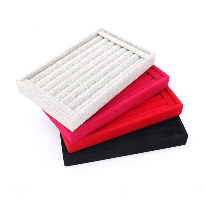 ถาดจัดเก็บแหวนจิ๋ว ขนาด22.5x14.5ซม./8สี/📦พร้อมส่ง📦 - รูปที่ 2