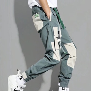 Cargo Pants【S-5Xl】กางเกงคาร์โก้ขนาดใหญ่สไตล์อังกฤษสําหรับผู้ชาย Cpmax